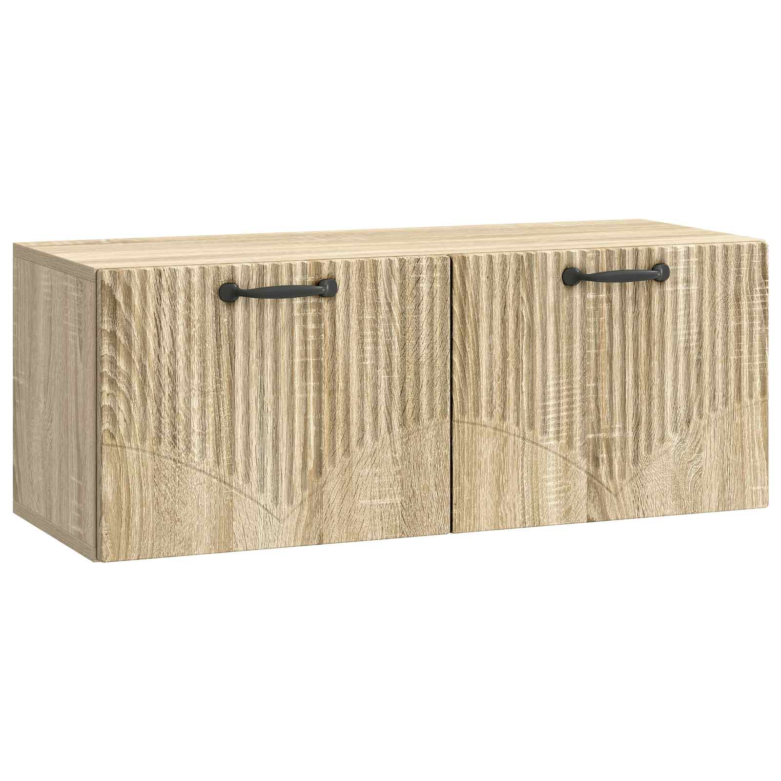 Szafka RTV montowana na ścianie dąb Sonoma 78,5 x 31 x 30 cm