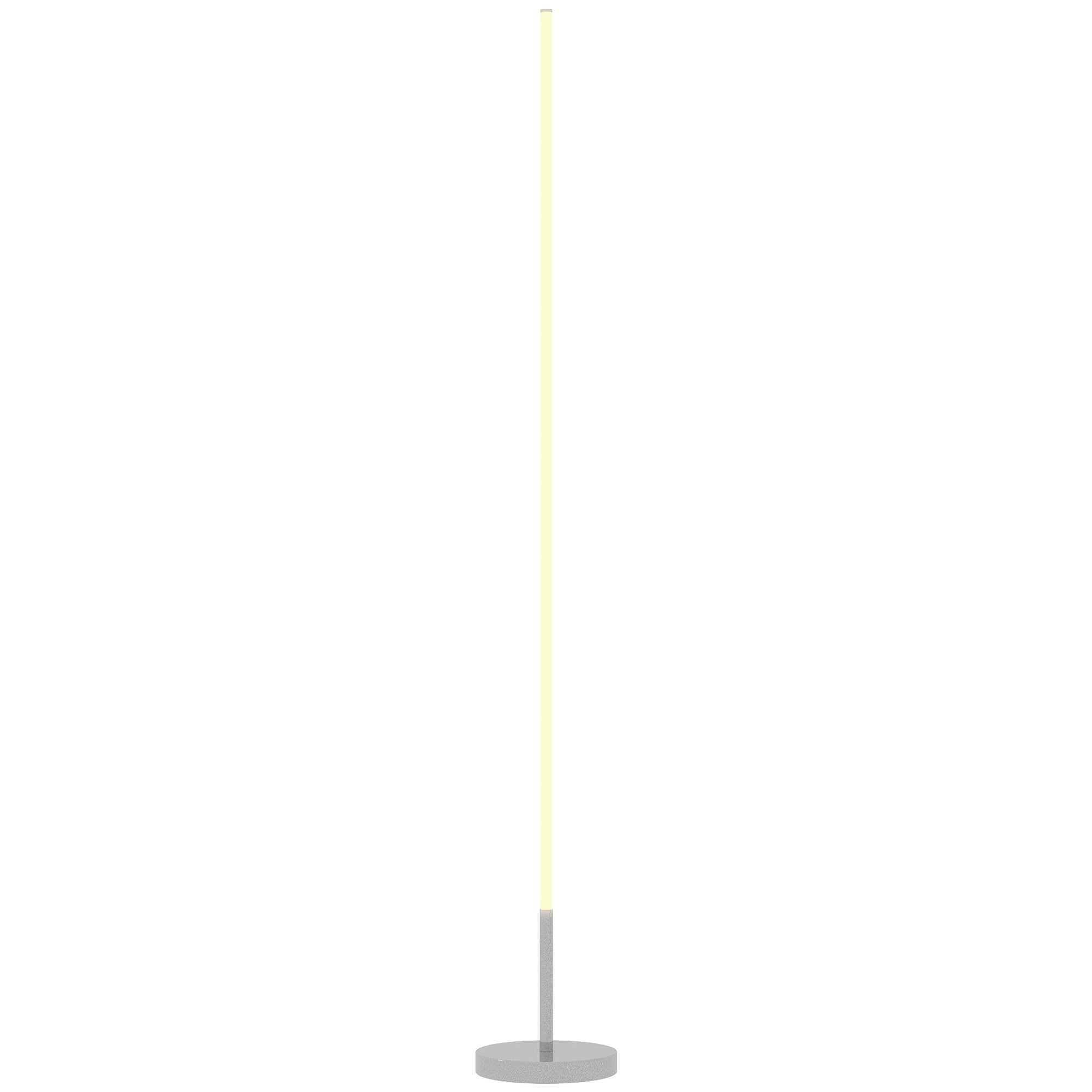 Lampa podłogowa LED do salonu z regulowaną temperaturą barwową, odpowiednia również do sypialni i biura, 20 x 20 x 150 cm