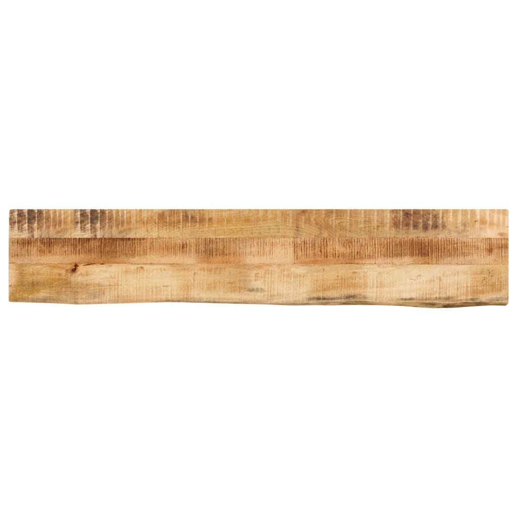 Blat Drewniany Mango Lity Surowy 38 mm do Stołu z Żywą Krawędzią 160x40 cm