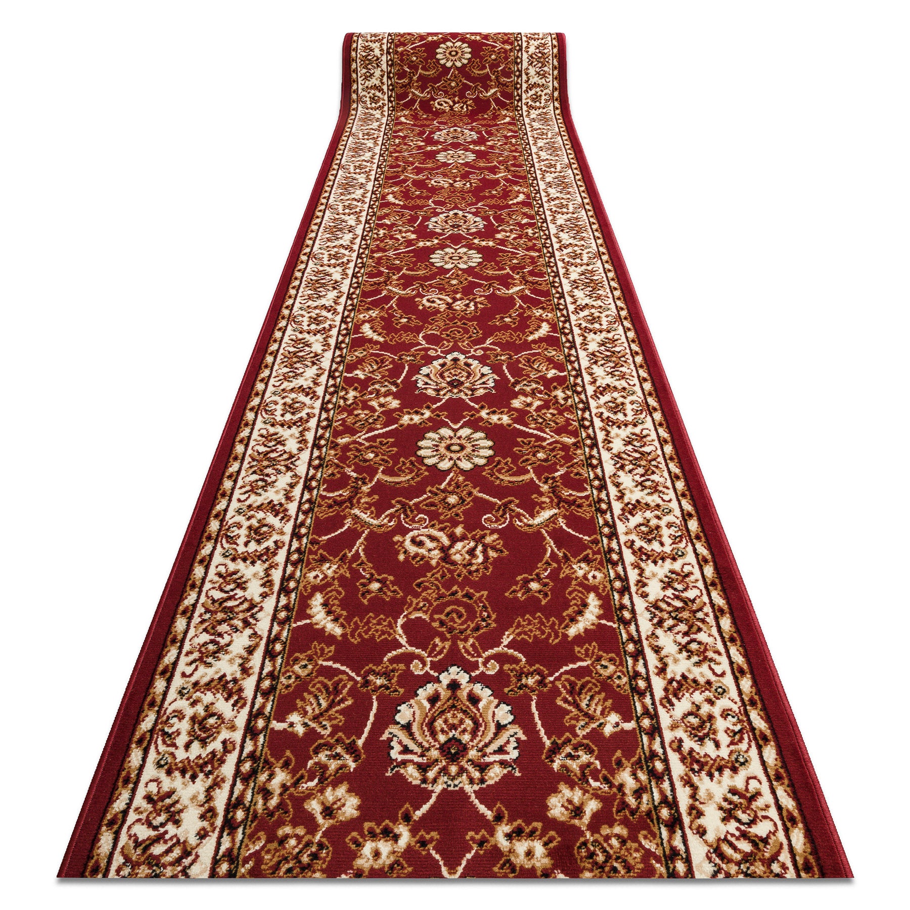 CHODNIK BCF MORAD Klasyk klasyczny bordo 90 cm 90x260 cm