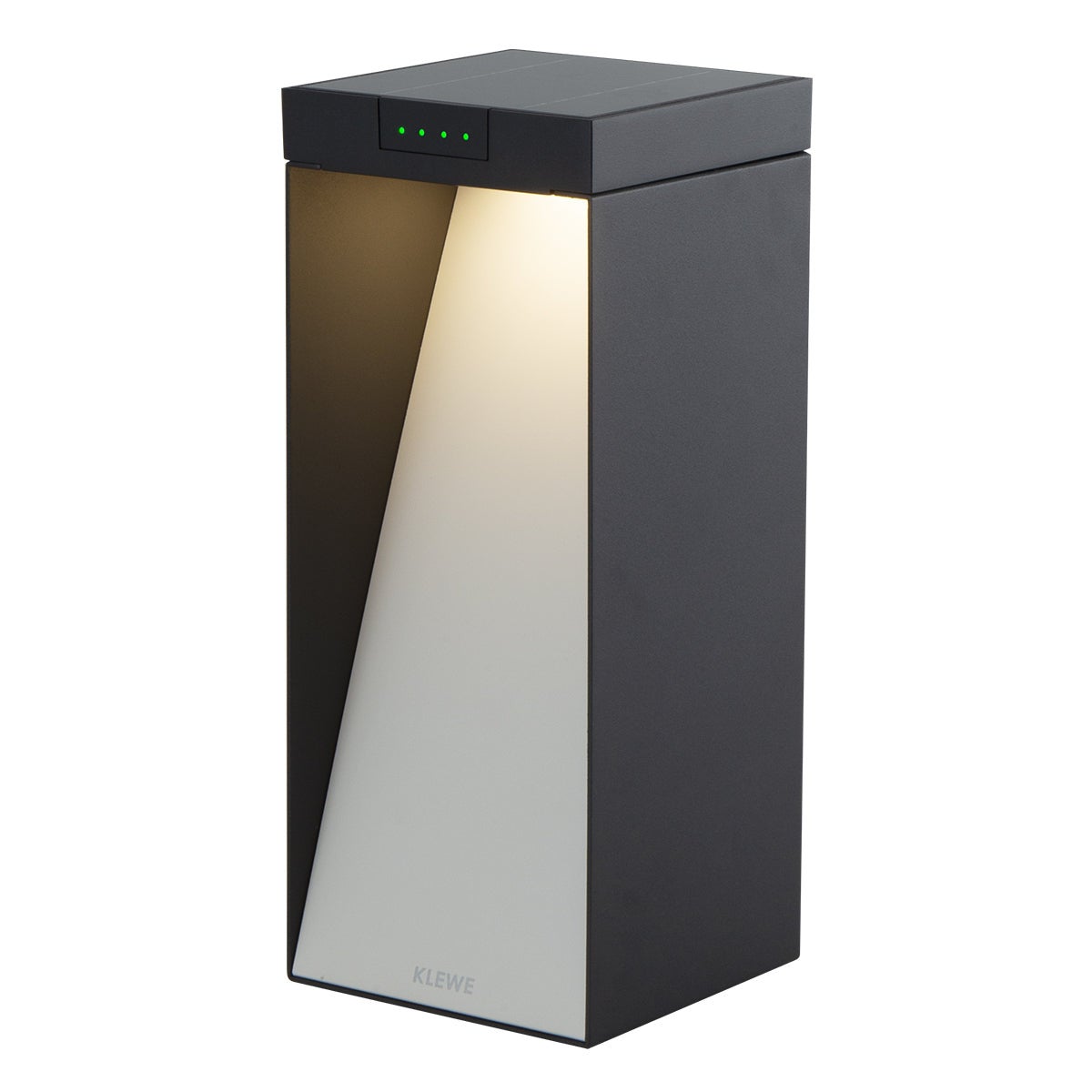Aluminiowy słupek solarny MILIO FULL H35CM