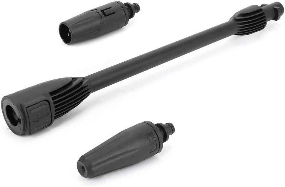 Zestaw pistoletu natryskowego + 2 dysze do Karcher K2 / K7, plastik, 15 / 20 MPa, czarny