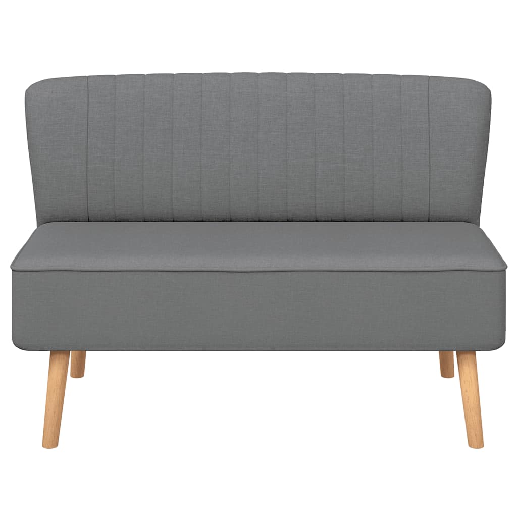 Sofa 117x55,5x77 cm, jasnozielony materiał