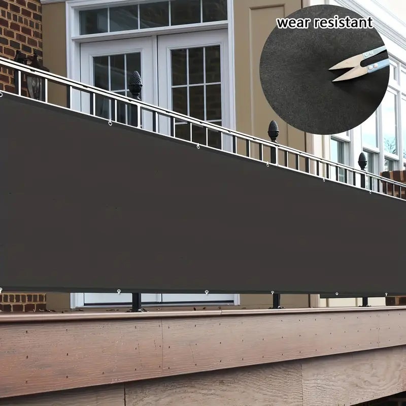 Żagiel przeciwsłoneczny 70x300 cm - Ochrona przed słońcem i wiatrem - Tkanina Oxford zewnętrzna na taras i ogrodzenie