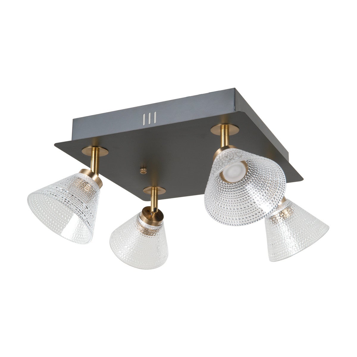 Lampa wisząca ORELLA LED 16W Ciepła biel 788lm czarna matowa wym: 18 x 52 x 52 cm Italux