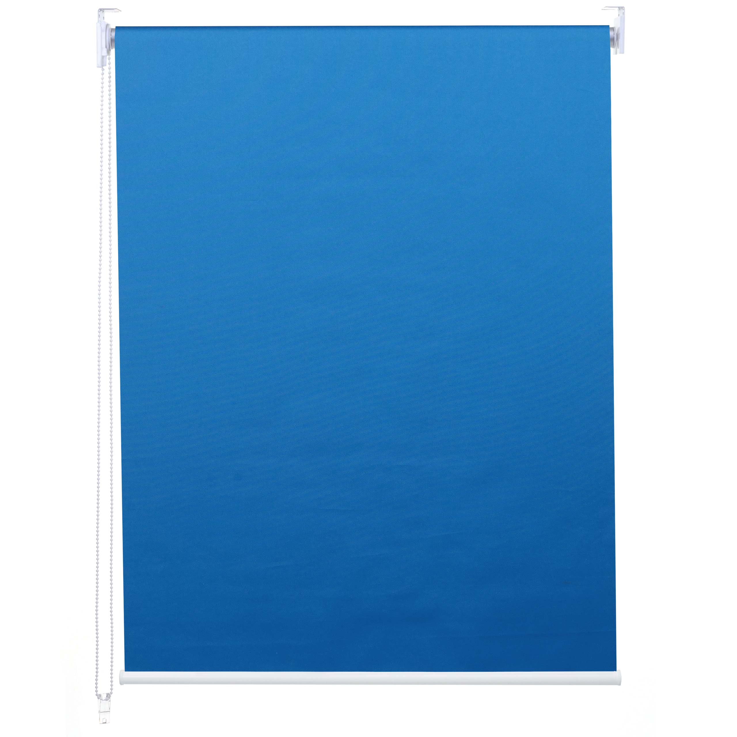 Roleta HWC-D52, roleta okienna boczna zaciągana, 110x230cm ochrona przeciwsłoneczna zaciemniająca nieprzezroczysta ~ niebieski
