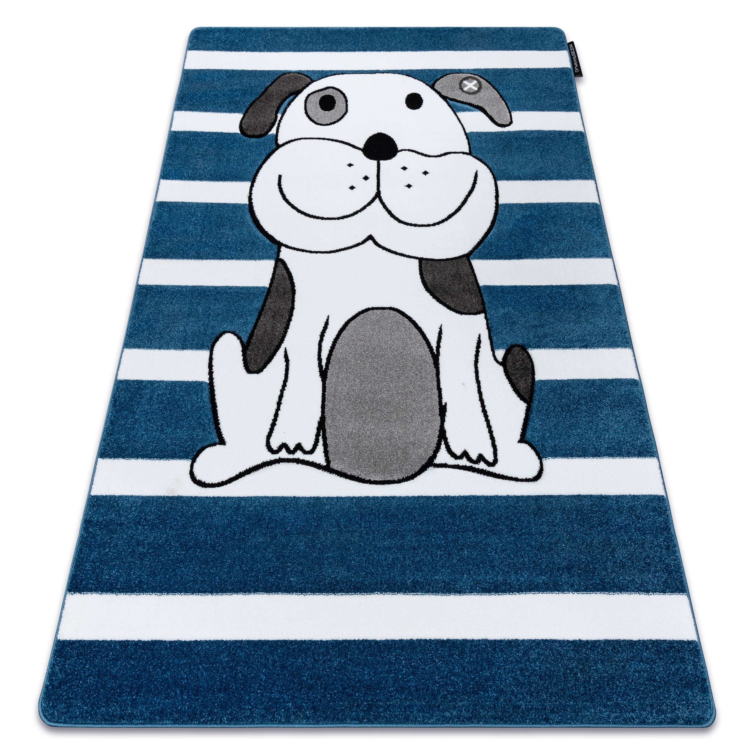 Dywan PETIT PUPPY PIESEK SZCZENIAK niebieski 160x220 cm