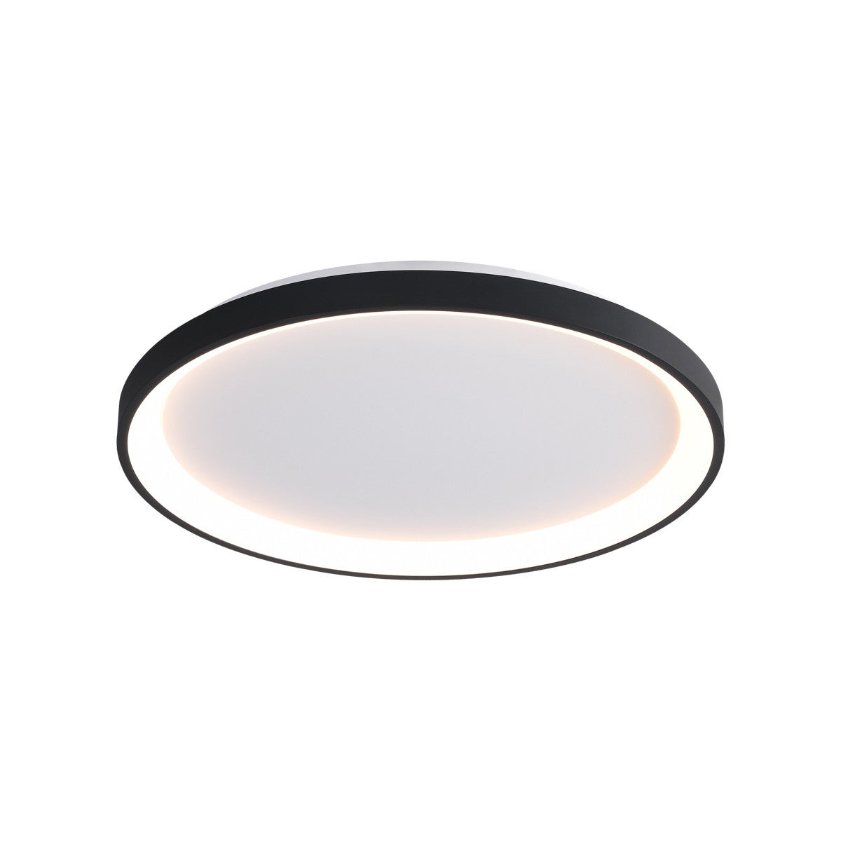 Plafon okrągły RADEN LED 40W Odcienie bieli 2400lm czarny wym: 6,5 x 48 x 48 cm IP20 Italux