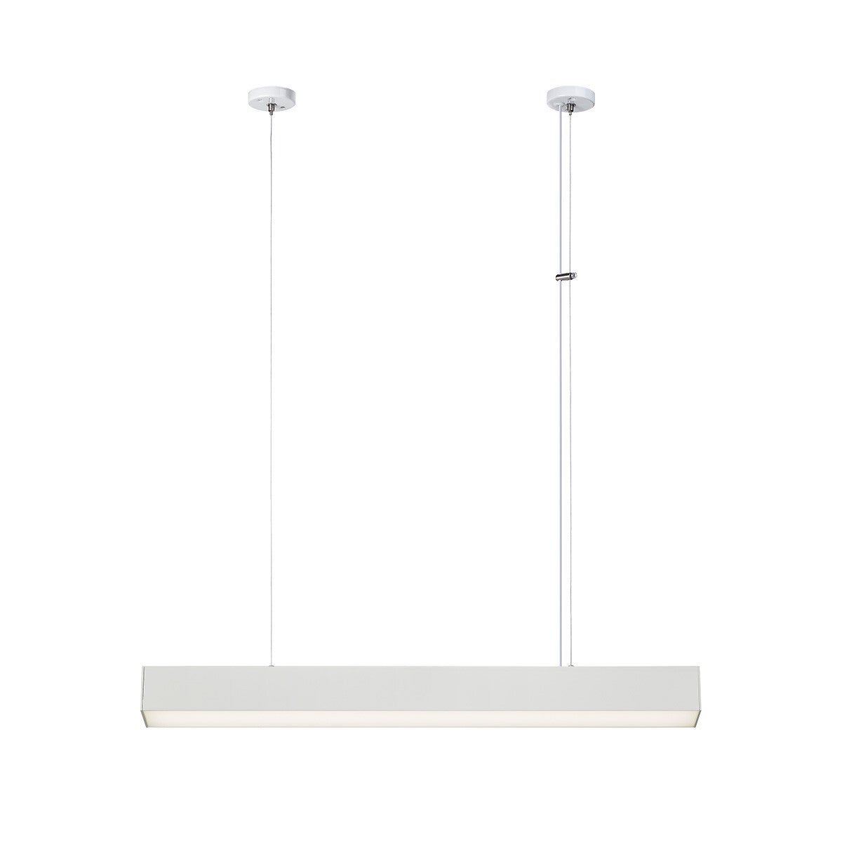 Lampa wisząca / sufitowa nowoczesna biała liniowa 80 cm zmienna barwa LED 32W LUCI Light Prestige