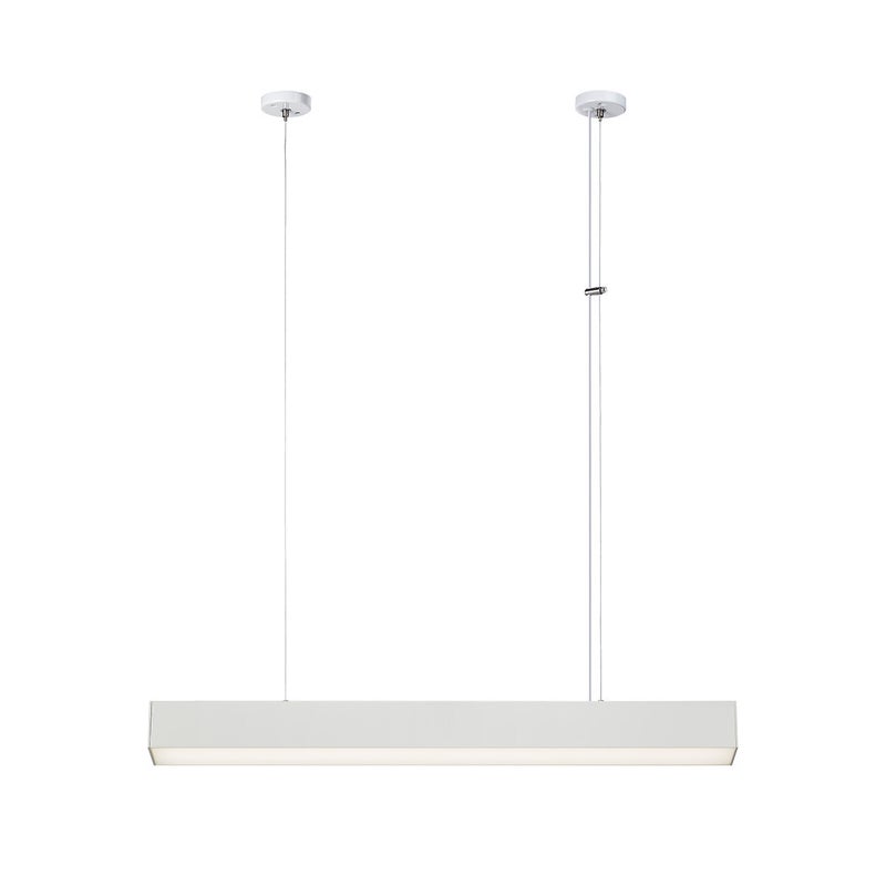 Lampa wisząca / sufitowa nowoczesna biała liniowa 80 cm zmienna barwa LED 32W LUCI Light Prestige