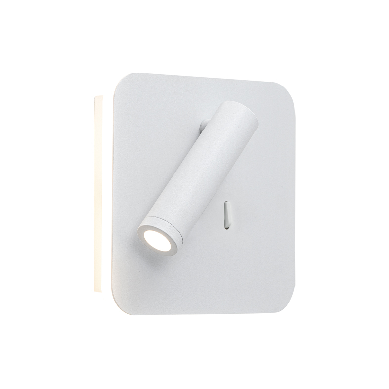 My Way – kinkiet LED regulowany 9W 3000K biały aluminium – Rossini