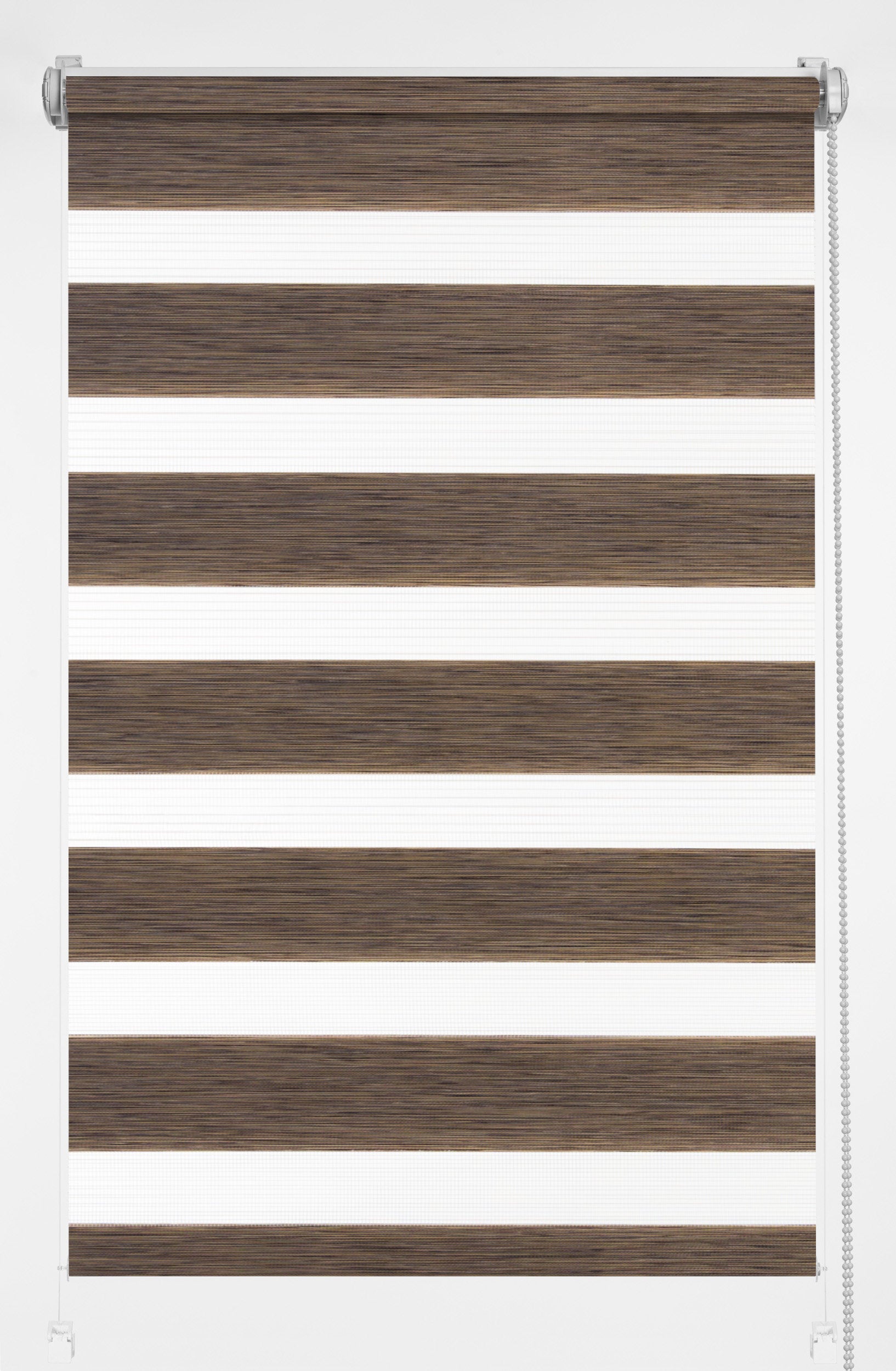 Roleta Dzień i Noc WOOD EFFECT 75X150 brązowy, 1 szt