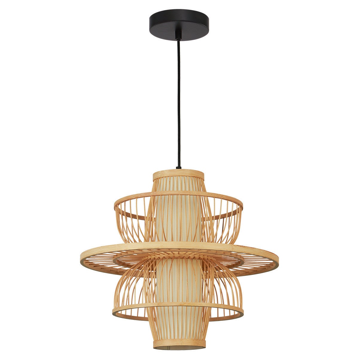 Lampa wisząca Light Prestige Astra drewno 1 x E27 1 szt.