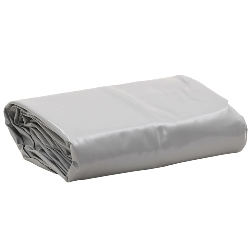 Plandeka, szara, 2,5x4,5 m, 650 g/m² vidaXL