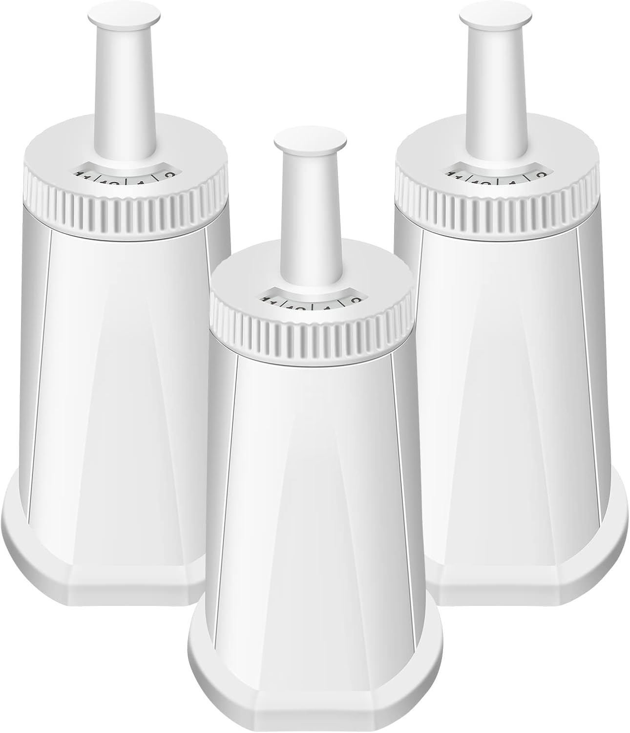 Zestaw 3 filtrów do wody kompatybilnych z ekspresami do kawy Sage Barista SES 990/980/500/878/875/880/920/810, porównywalny z # BES008WHT0NUC1
