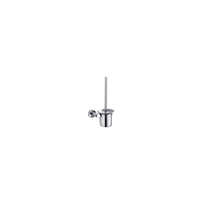 Szczotka do WC z uchwytem, zestaw do czyszczenia łazienki, szczotka do toalety ze stali nierdzewnej, 32 cm