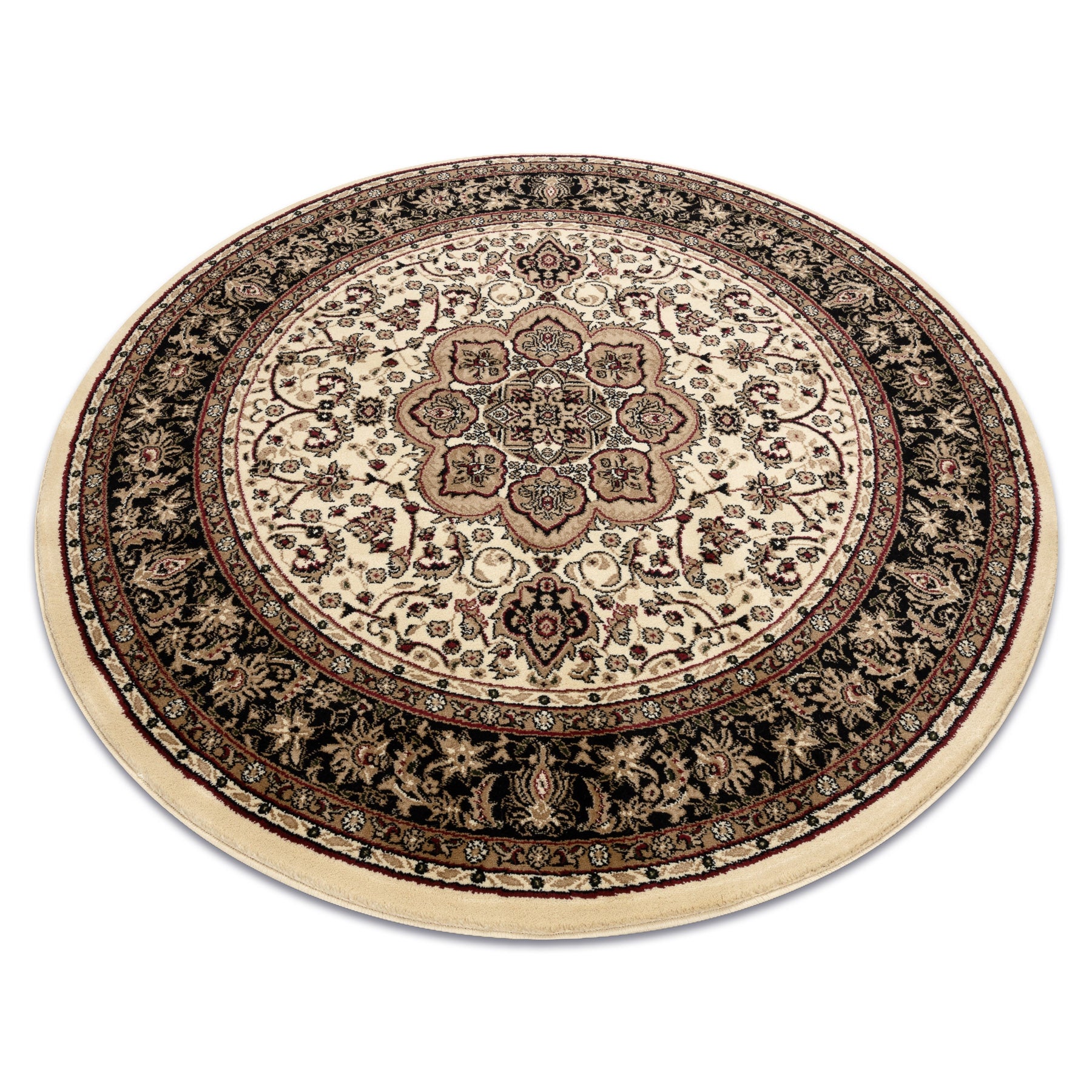 Dywan ROYAL ADR koło wzór 521 karmelowy koło 150 cm