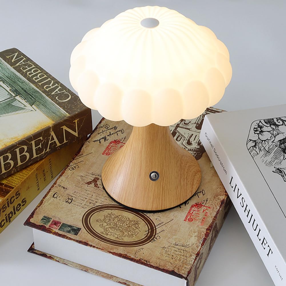 Lampka chmurka, przenośna bezprzewodowa lampka LED, lampka na baterie, ściemniana w 3 kolorach, dekoracyjna lampka nocna