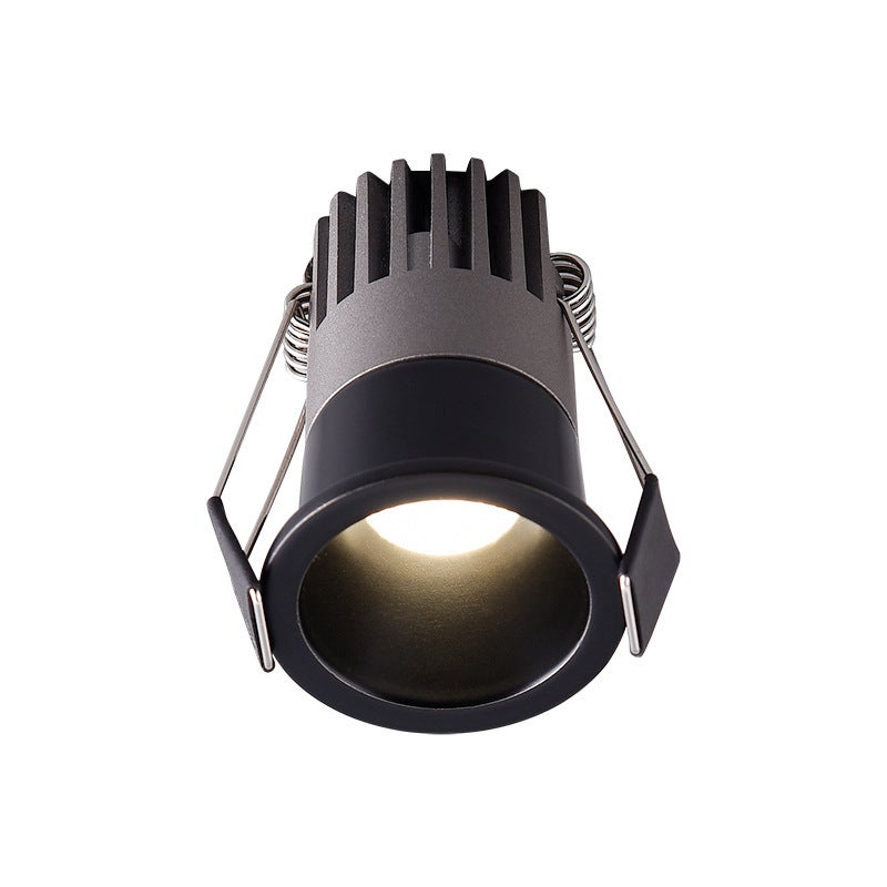 Mini reflektor LED wpuszczany 3W COB - 6000K ciepła biel do witryny