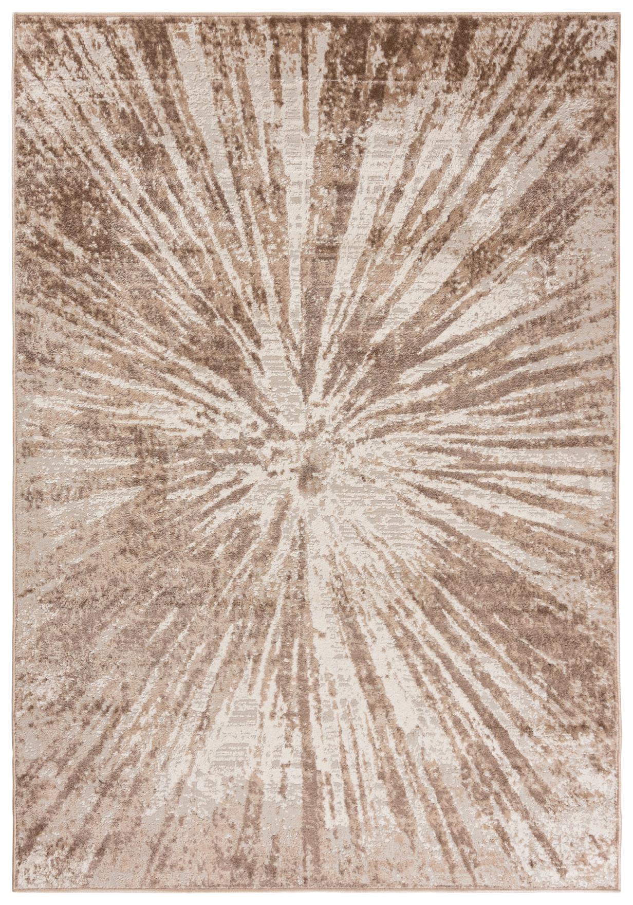 Dywan Wewnętrzny PORTLAND Prostokątny Mazovia 200 x 300 cm Beżowy Motyw Abstrakcyjny 1 szt.