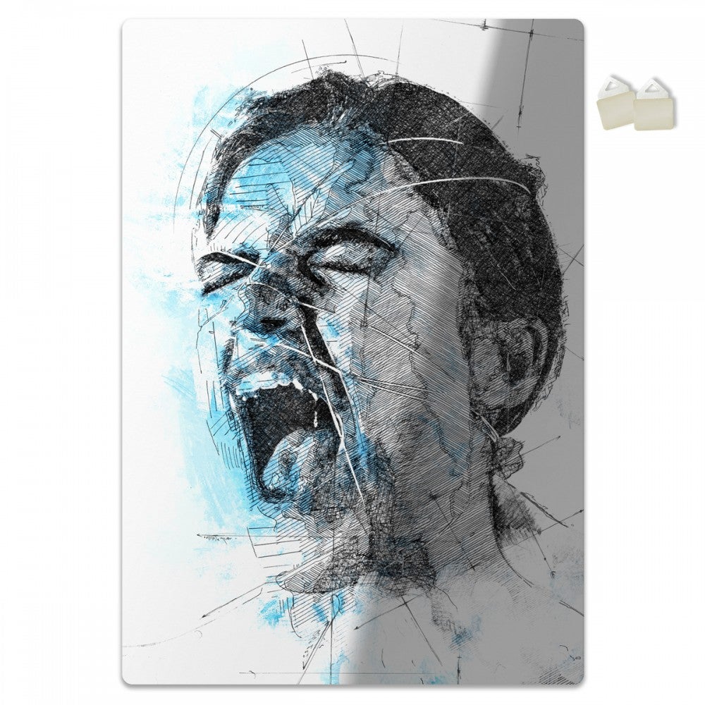 SZKIC - rama na plakat z tworzywa PCV spienionego Forex o grubości 3 mm - rozmiar 100x70cm