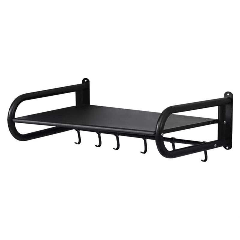 Wzmocniony uchwyt ścienny do mikrofalówki ze stali nierdzewnej - do kuchni i restauracji - praktyczna półka - 45*36,5 cm