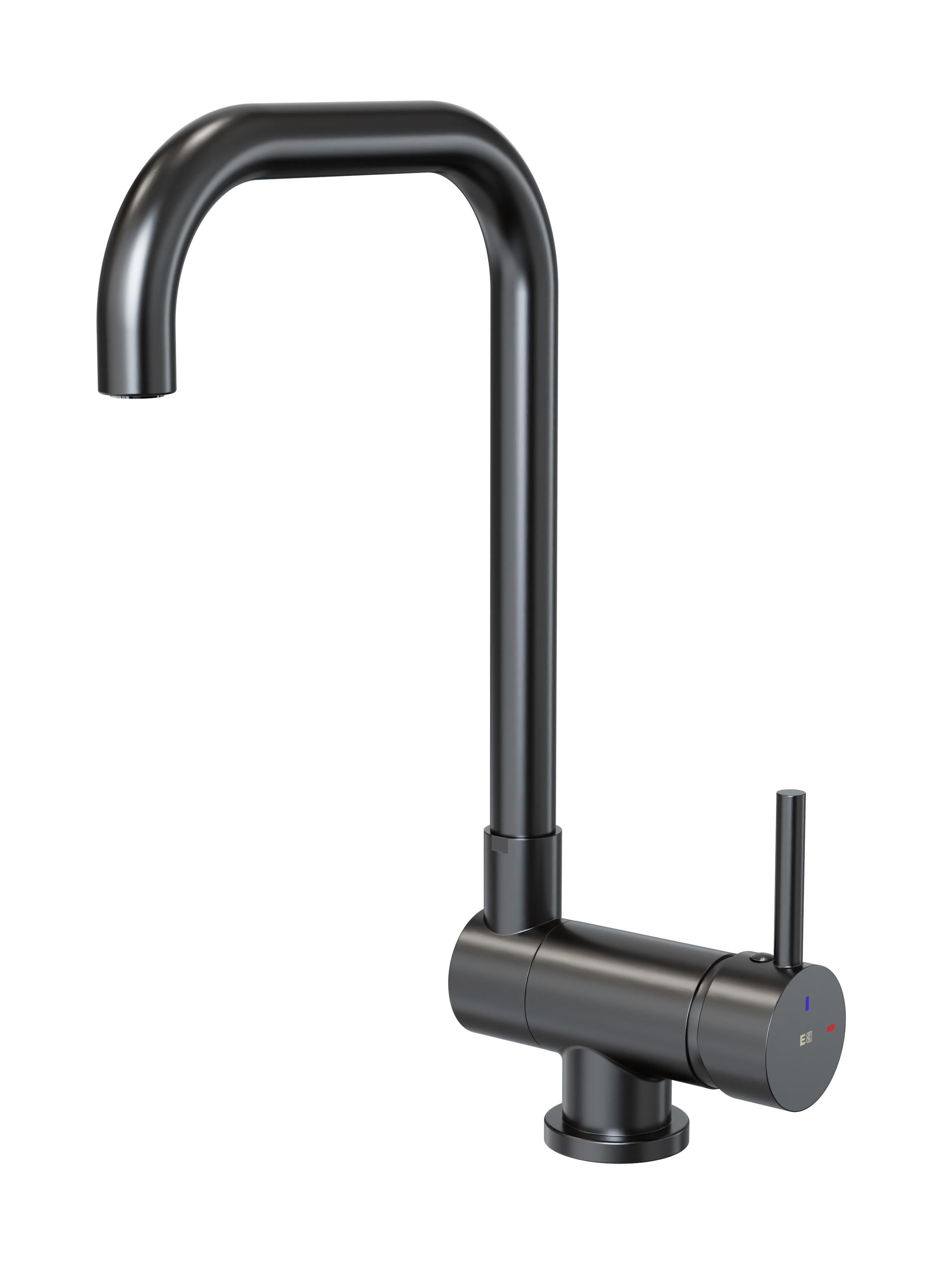 Jednouchwytowa bateria kuchenna ESSEBAGNO New Oslo antracyt