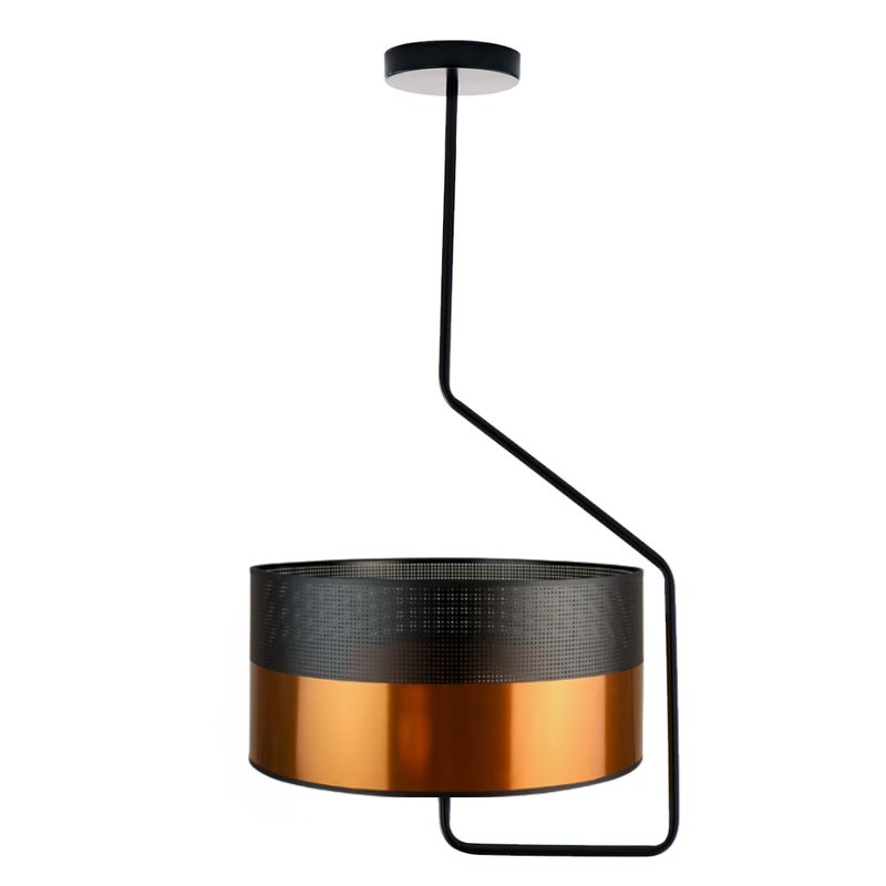 Lampa sufitowa żyrandol lampa wisząca z abażurem walec MARK