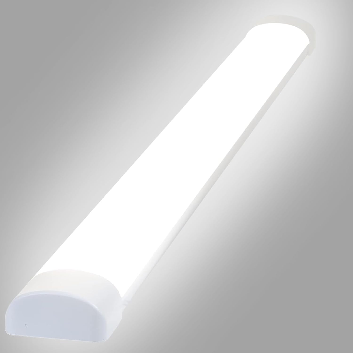 NETTLIFE Lampa sufitowa LED 120 CM 36W Świetlówka do wilgotnych pomieszczeń 4000K Lampa piwniczna Neutralna biel Długi kąt świecenia 180°