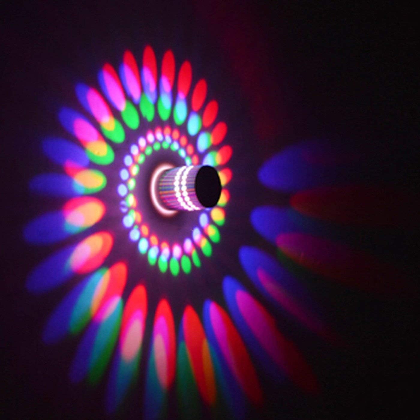 Kinkiet LED 3 W, lampa ścienna aluminiowa, lampa łazienkowa, nowoczesny kinkiet (kolor)