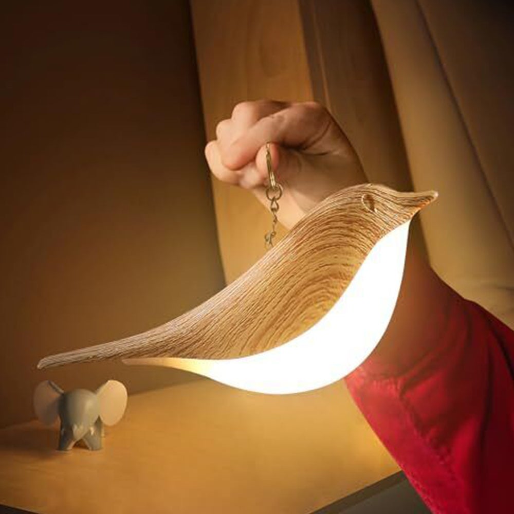 Lampka nocna sterowana dotykowo, piękna lampka LED w kształcie ptaka, lampka nocna zapachowa, dekoracyjna lampka nocna (lampa aromatyczna)