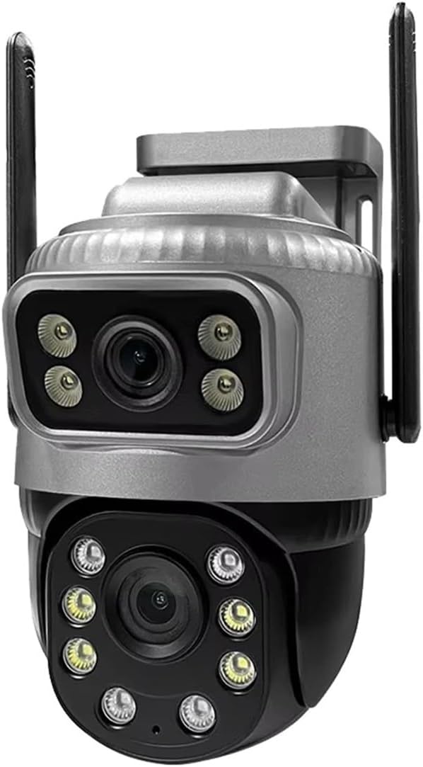 Wodoodporna bezprzewodowa kamera bezpieczeństwa do użytku zewnętrznego, 5 MP HD z noktowizorem (kamera 4G)