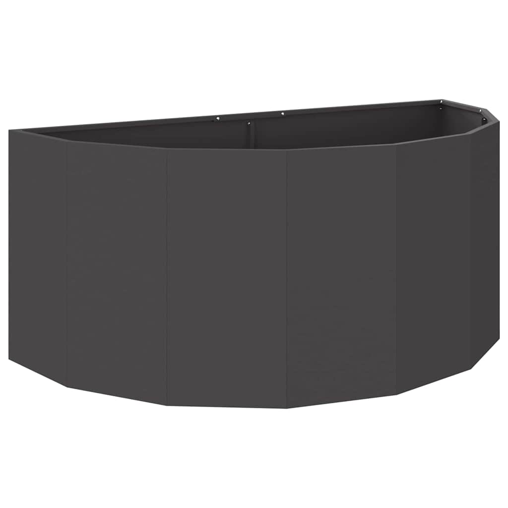 Donica Czarny 120 x 60 x 50 cm Stal