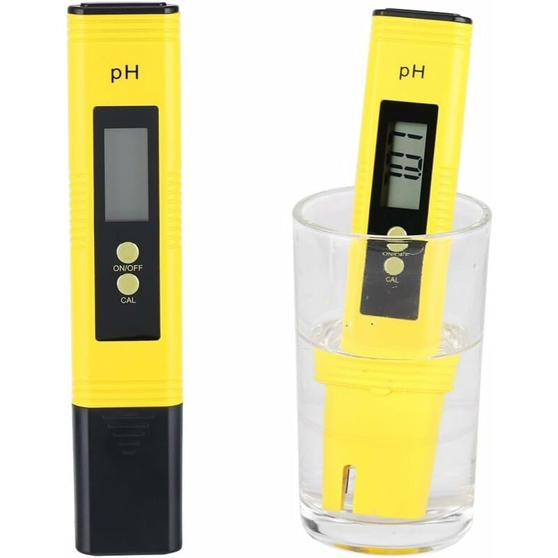 Miernik pH, tester jakości wody, profesjonalny tester pH, narzędzie do pomiaru pH z wyświetlaczem LCD do basenów, akwariów, roślin, wody pitnej