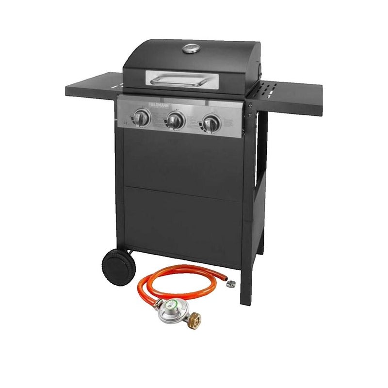 Grill Gazowy Fieldmann FZG 3003 3 palniki Powierzchnia gotowania 49,5 x 36 cm