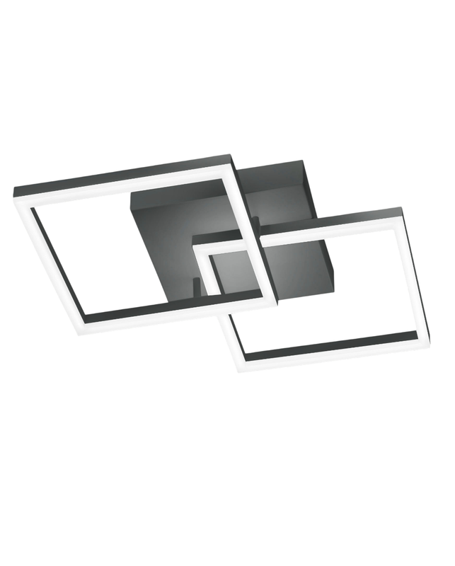 BARD nowoczesna lampa sufitowa LED 39W antracytowa 3394-22-282 Fabas Luce
