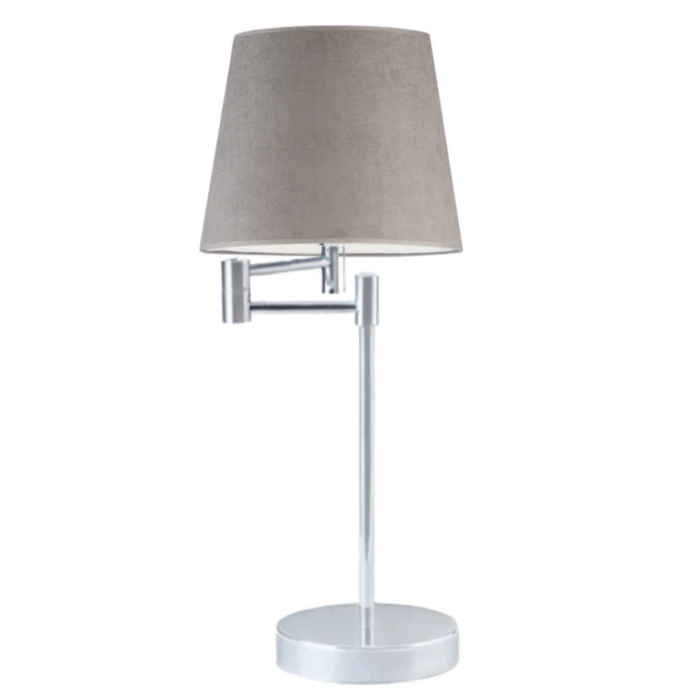 Lampka nocna przegubowa na biurko lampa biurkowa regulowana LED z abażurem stożek JUKON