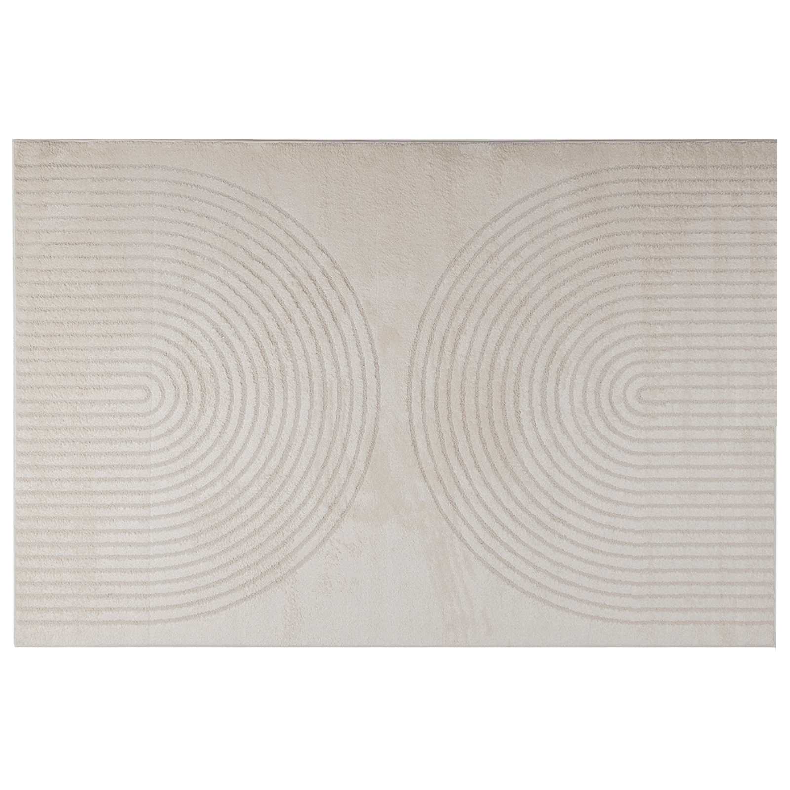 Dywany pokojowe GALATI Kremowy 280 x 200 cm Poliester