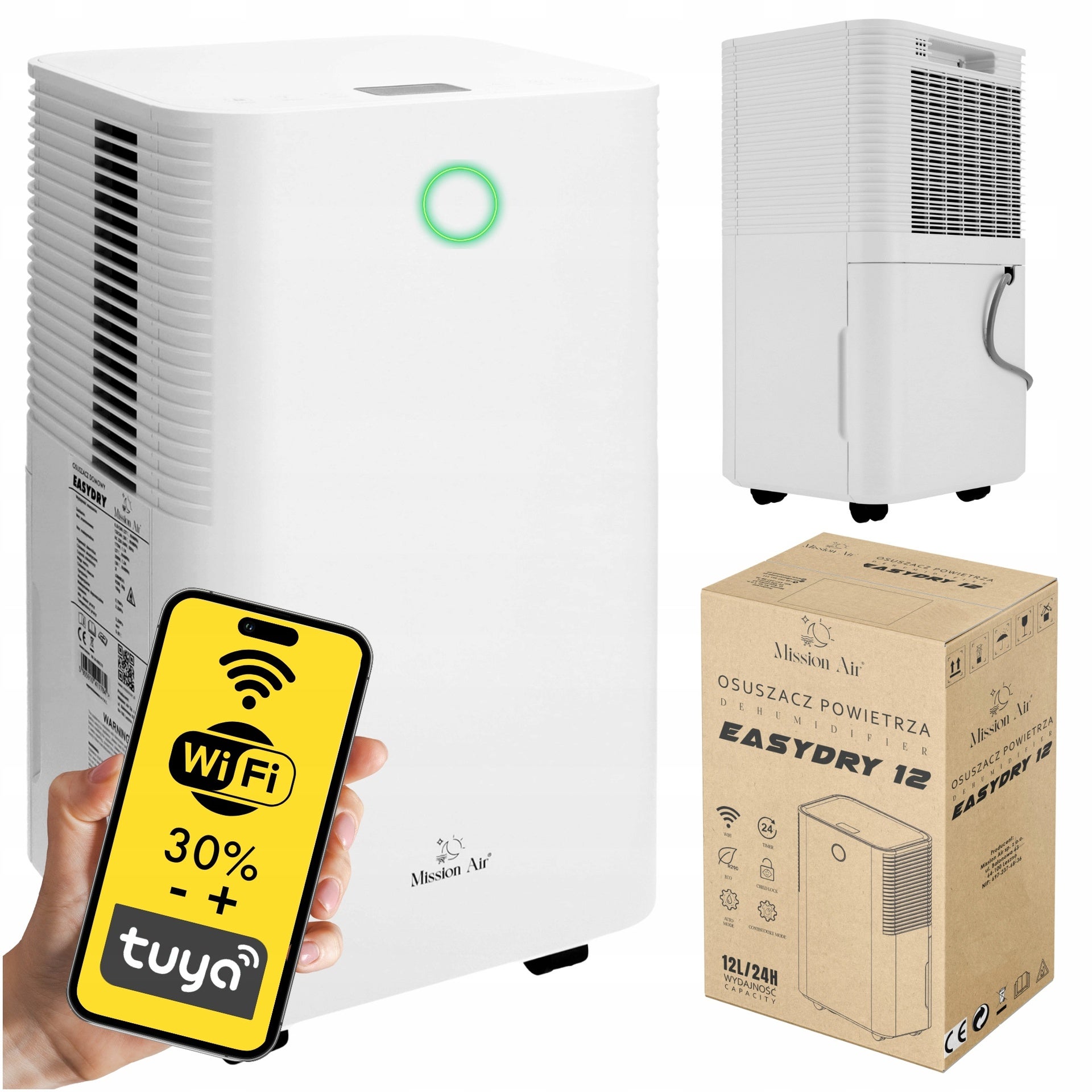 Osuszacz powietrza EASYDRY 12L/24h WiFi