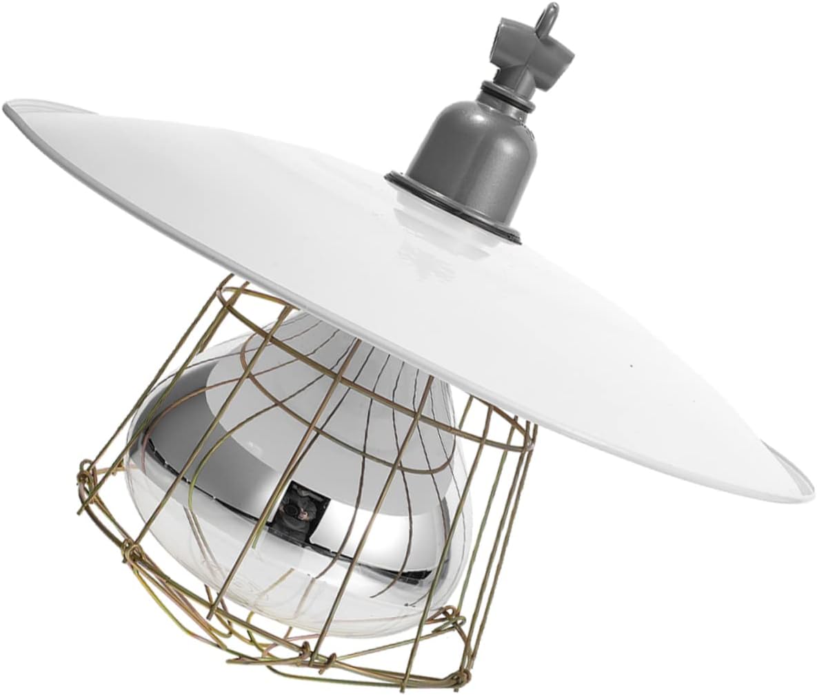 Lampa grzewcza do hodowli zwierząt – odpowiednia dla drobiu, zwierząt domowych, piskląt itp. – 1 szt., 100 W