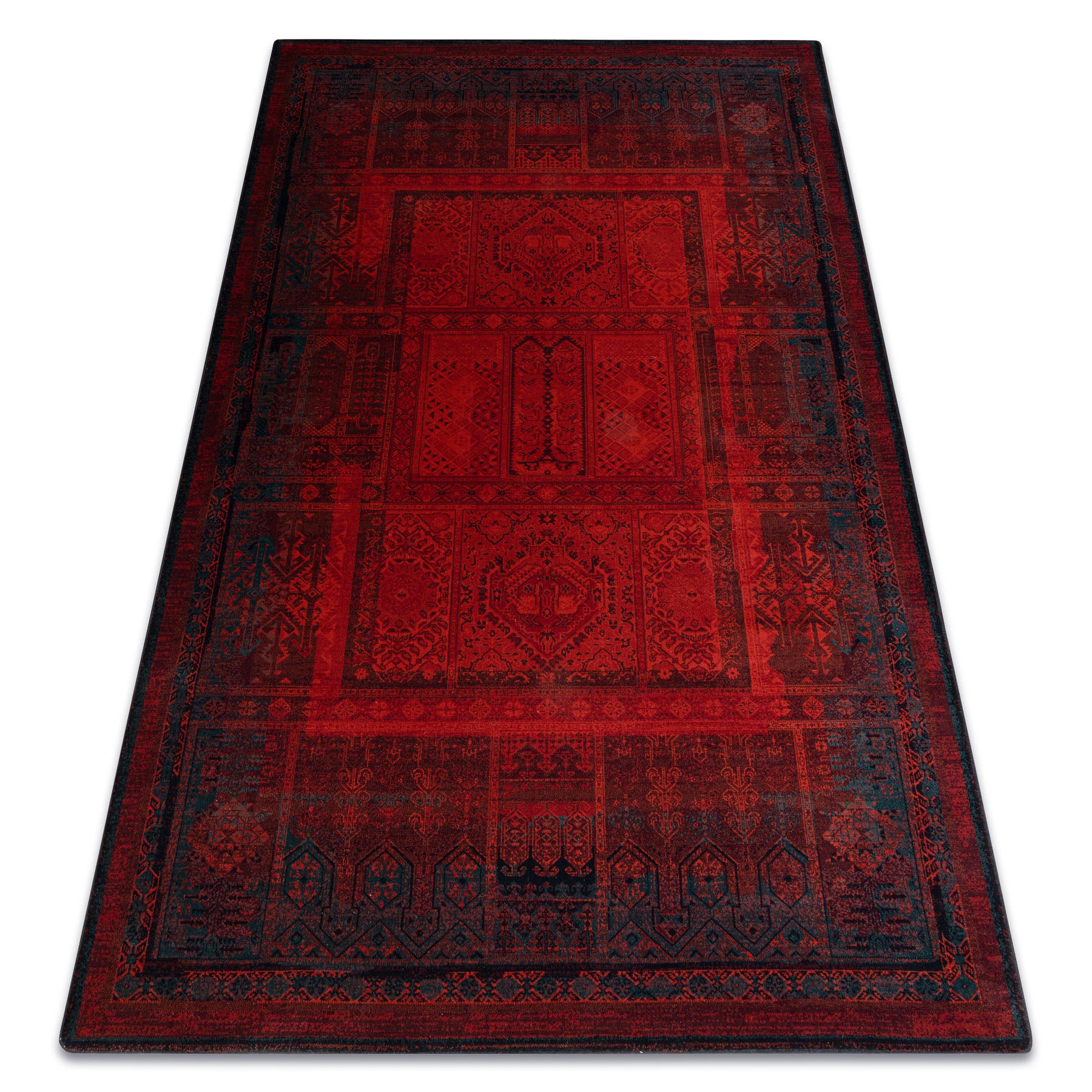 Dywan wełniany SUPERIOR NAKBAR PREMIUM orientalny rubin 300x400 cm