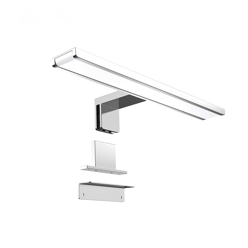 Oświetlenie lustra łazienkowego LED, 30 cm, 6 W, 220 V, chłodne białe światło, 6000 K, ultracienkie oświetlenie lustra łazienkowego.