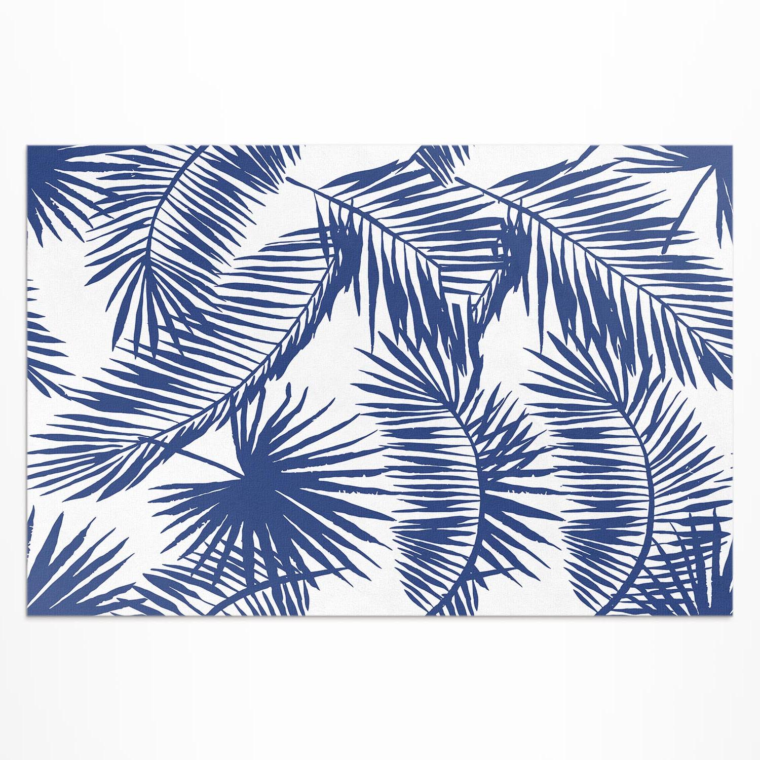 Dywan winylowy tropical, mata winylowa liście egzotyczne 225x150 cm ArtPrintCave