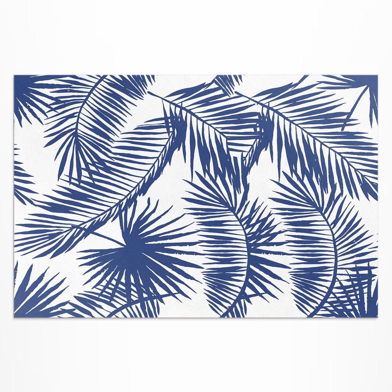 Dywan winylowy tropical, mata winylowa liście egzotyczne 225x150 cm ArtPrintCave