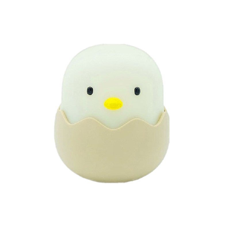 Lampka nocna dla dzieci, silikonowa lampka nocna, lampka nocna ładowana przez USB, przenośna lampka nocna, regulowana jasność, dekoracja do pokoju dzi