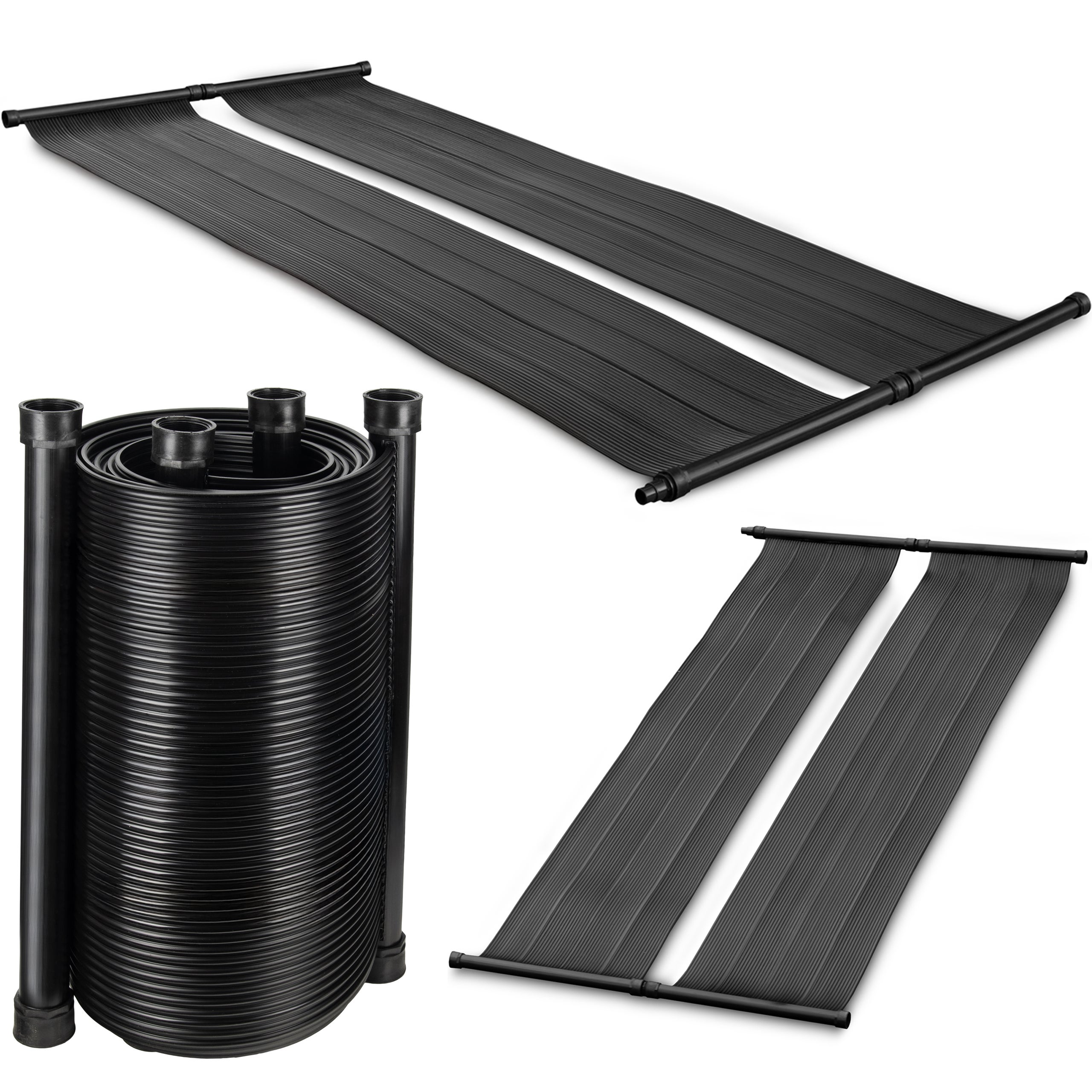 COIL PANEL SOLARNY SŁONECZNY DO PODGRZEWANIA WODY W BASENIE ELASTYCZNY 0.6 x 3.66m 2szt