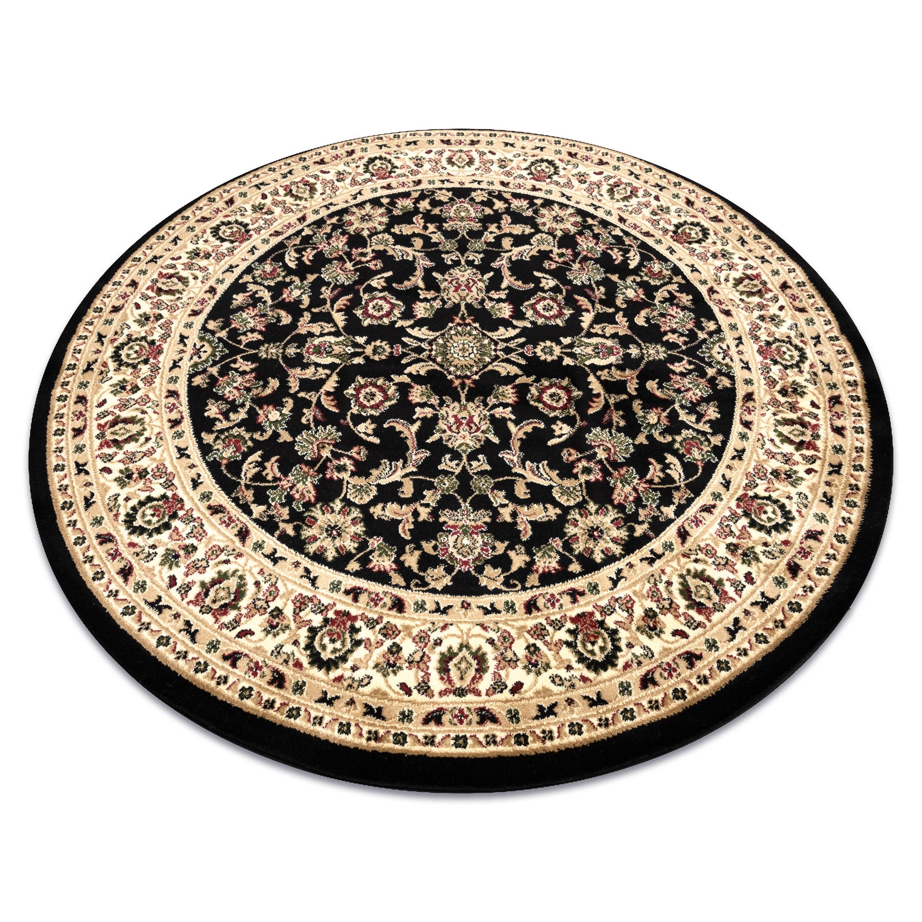Dywan ROYAL ADR koło wzór 1745 czarny koło 150 cm