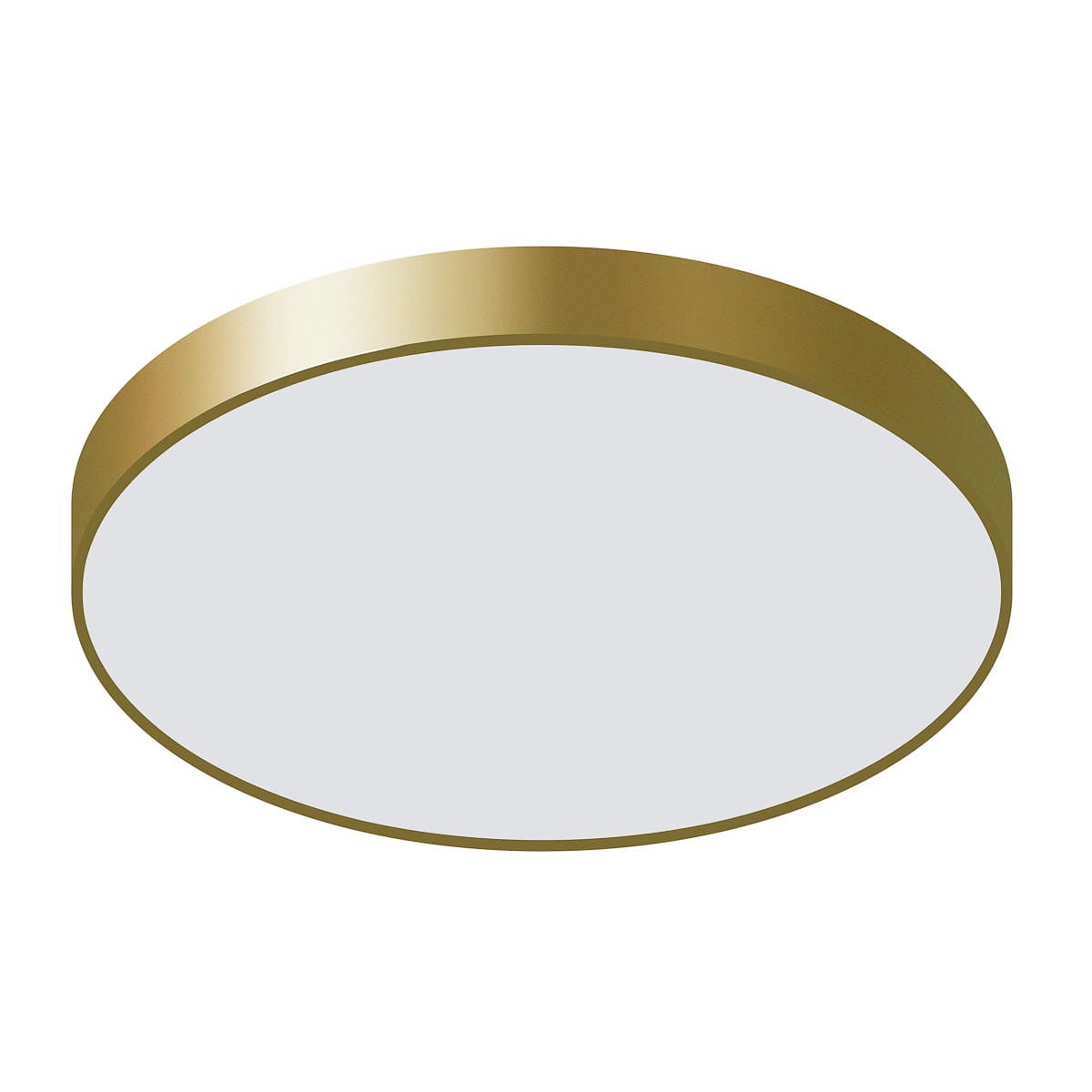 Plafon okrągły ORBITAL LED 60W Ciepła biel 3600lm złoto-biały wym:9,5x60x60cm IP20 Italux