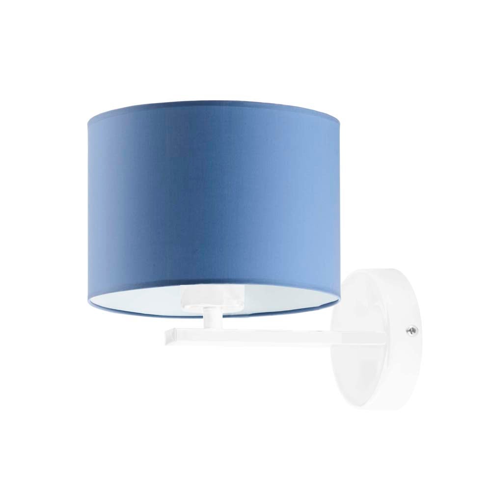 Kinkiet lampa ścienna lampa na ścianę z abażurem walec SIMPLE