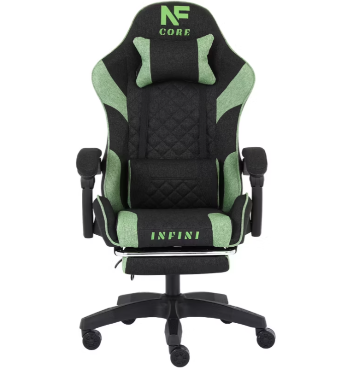 Fotel gamingowy Infini Core Black/Green